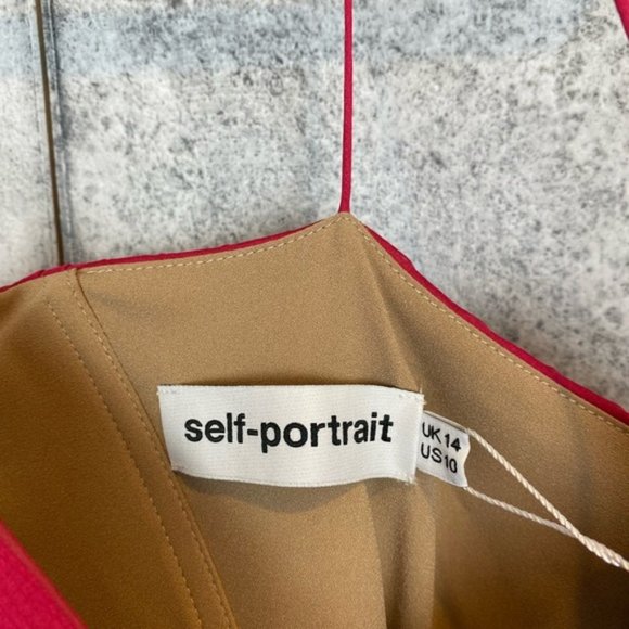 SOLD ON FB✨Self-Portrait Pleated Midi Dress - Picture 7 of 8